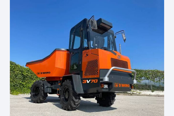 dumper d'avino 3v70 visto di lato