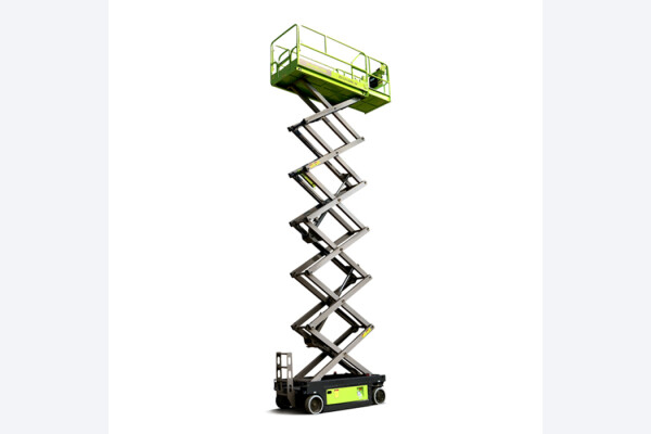 scherenbühnen zoomlion zs0607ac von der seite